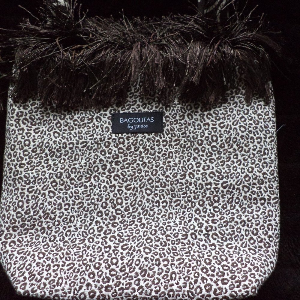 Animal Print Shoulder Bag